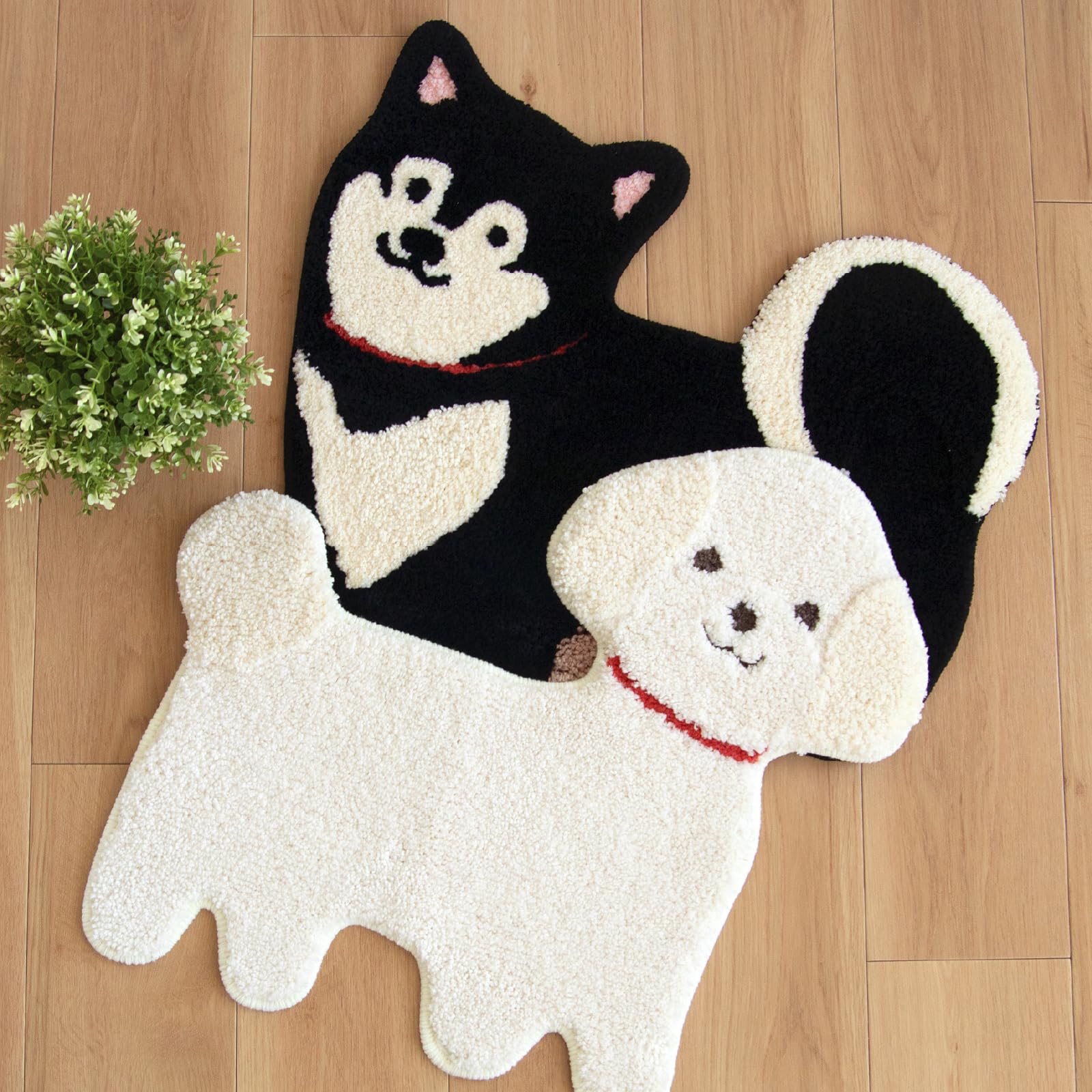 Amazon.co.jp: オカ(OKA) 洗えるラグマット ファンディット アニマル